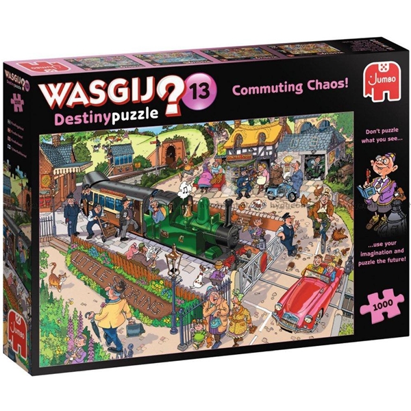 Wasgij Destiny -palapeli #13 Commuting Chaos (Kuva 1 tuotteesta 2)