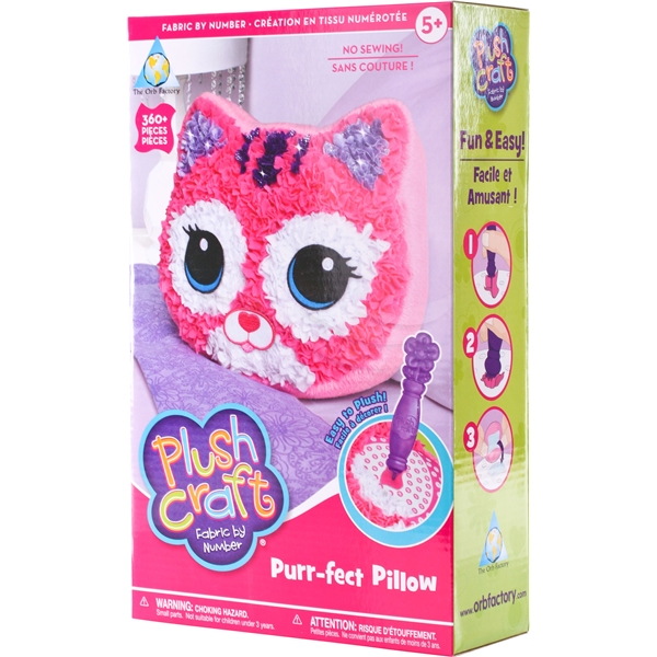 Plush Craft Purr-fect Pillow