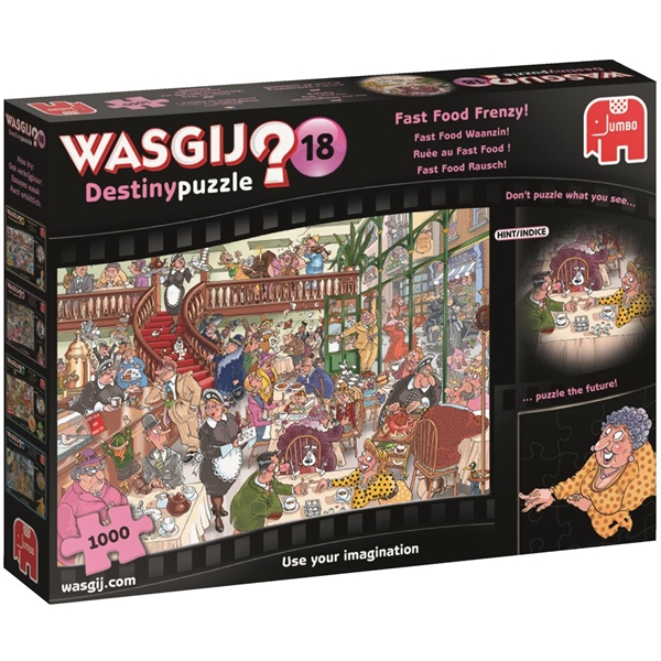 Wasgij Destiny #18 Fast Food Frenzy (Kuva 1 tuotteesta 2)
