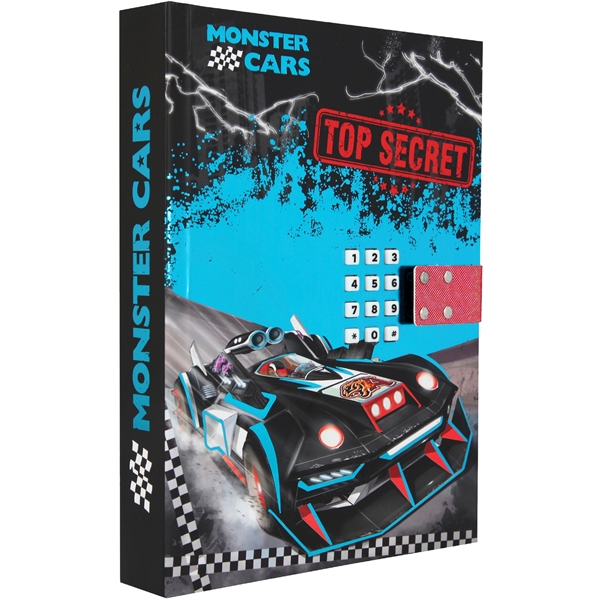 Monster Cars Päiväkirja Koodilukolla - Musiikilla (Kuva 2 tuotteesta 3)