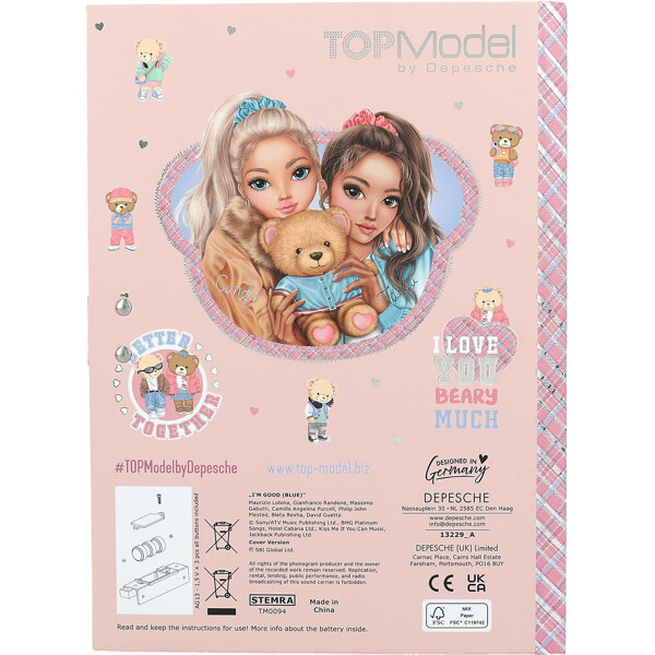 TOPModel Päiväkirja koodilla TEAM TEDDY (Kuva 5 tuotteesta 5)