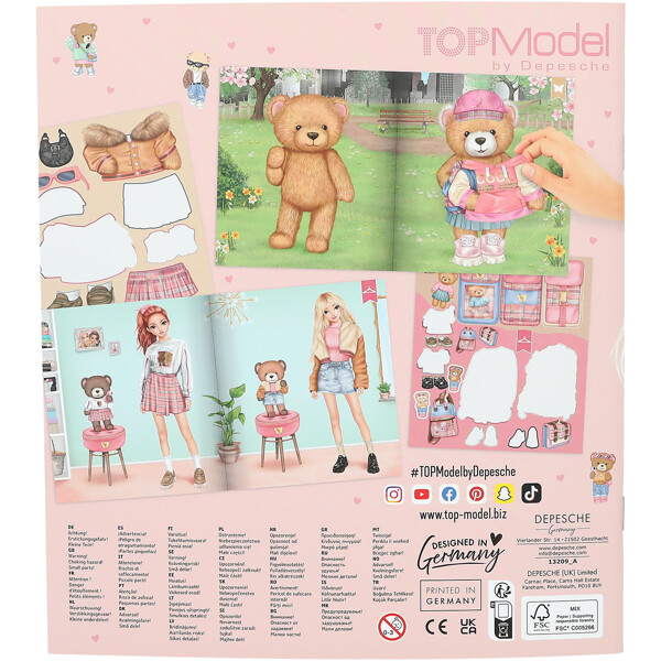 TOPModel Stickerworld TEAM TEDDY (Kuva 5 tuotteesta 5)