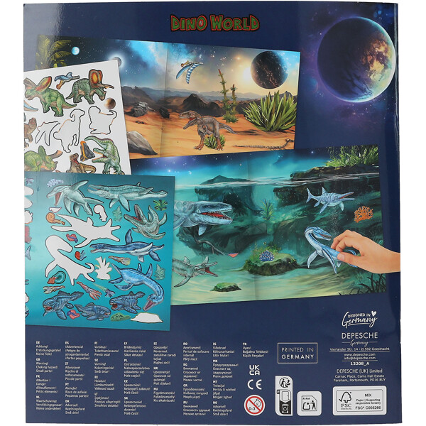 Dino World Stickerworld GALAXY (Kuva 4 tuotteesta 4)