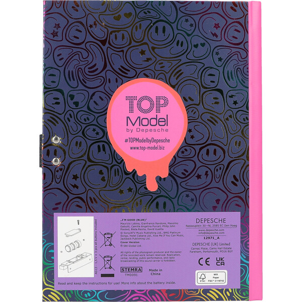 TOPModel Päiväkirja koodilla NIGHT LIGHT (Kuva 5 tuotteesta 5)