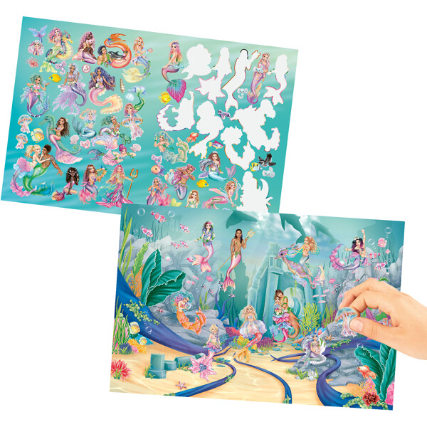 TOPModel Metallic Stickerworld MERMAID (Kuva 2 tuotteesta 2)