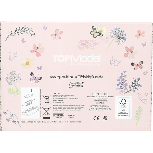 TOPModel korurasia musiikilla SUMMER FEELING (Kuva 5 tuotteesta 5)
