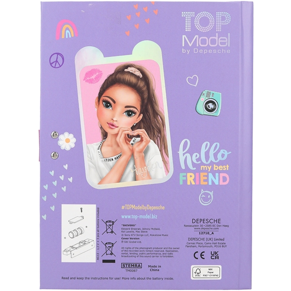 TOPModel Päiväkirja SNAP SHOTS (Kuva 5 tuotteesta 5)