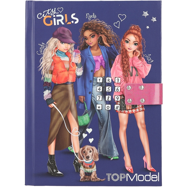 TOPModel Päiväkirja CITY GIRLS (Kuva 1 tuotteesta 5)