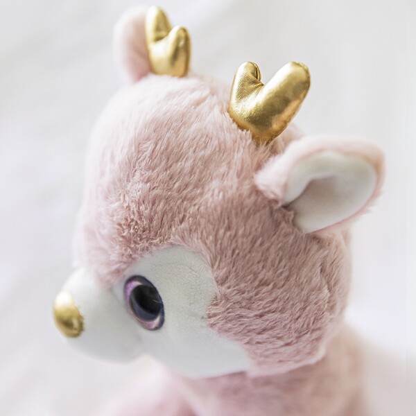 Teddykompaniet Peura Ronja Vaaleanpunainen 25 cm (Kuva 4 tuotteesta 4)