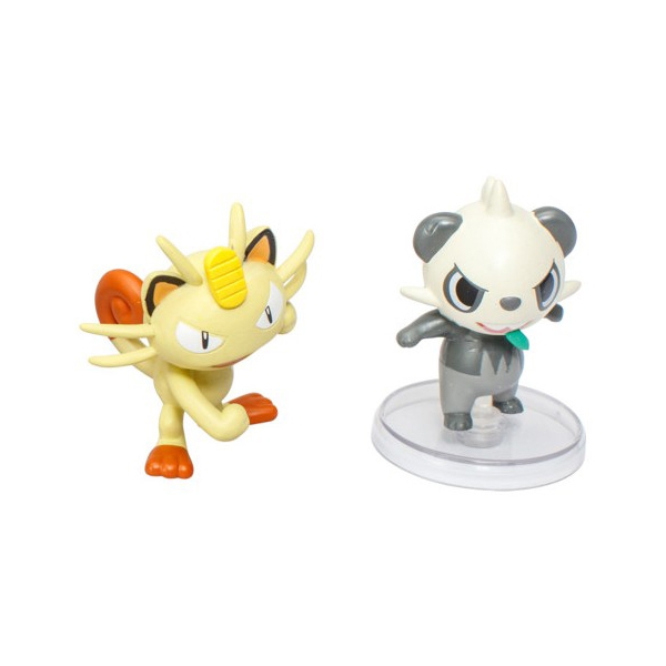 Pokémon Actionfigur Pancham & Meowth