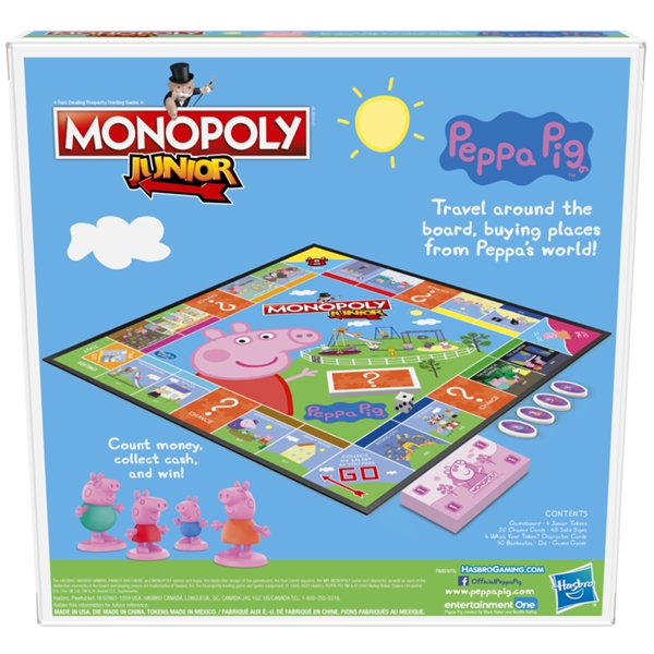 Monopoly Junior Pipsa Possu (SE/FI) (Kuva 2 tuotteesta 7)
