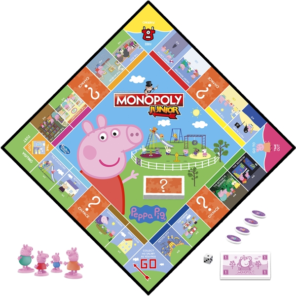 Monopoly Junior Pipsa Possu (SE/FI) (Kuva 3 tuotteesta 7)