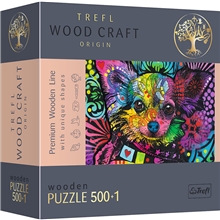 Trefl Wood Palapeli Colorful Puppy 501 Palaa