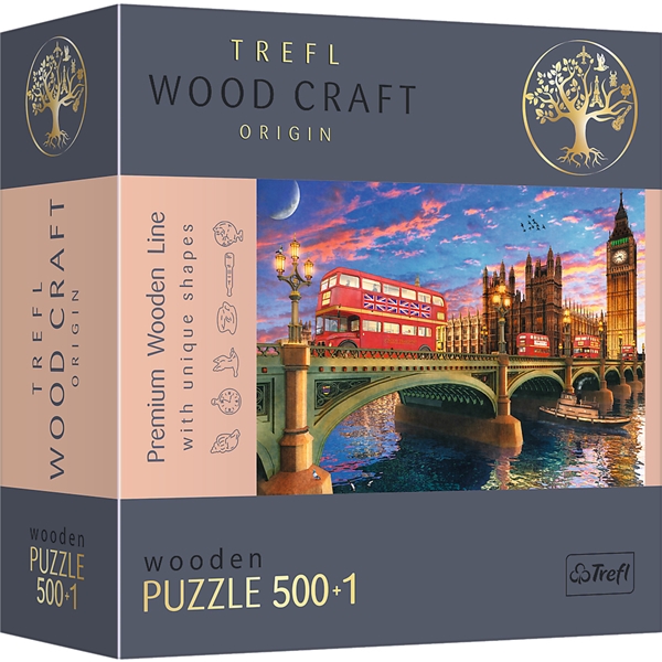 Trefl Wood Palapeli London 501 Palaa (Kuva 1 tuotteesta 7)