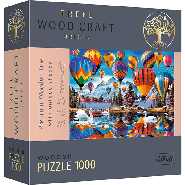 Trefl Wood Palapeli Air-Balloon 1000 Palaa (Kuva 1 tuotteesta 8)