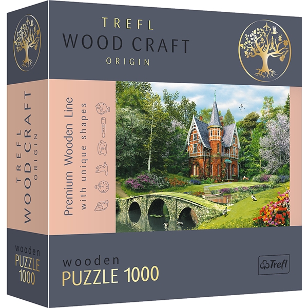 Trefl Wood Palapeli Castle in a Park 1000 Palaa (Kuva 1 tuotteesta 5)