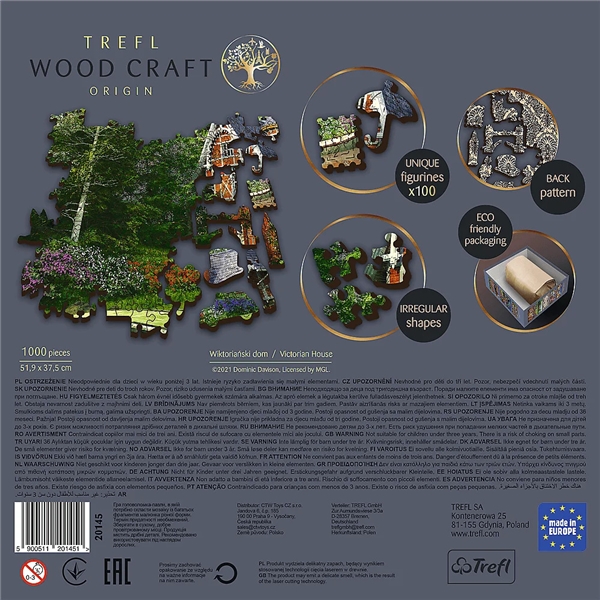 Trefl Wood Palapeli Castle in a Park 1000 Palaa (Kuva 5 tuotteesta 5)
