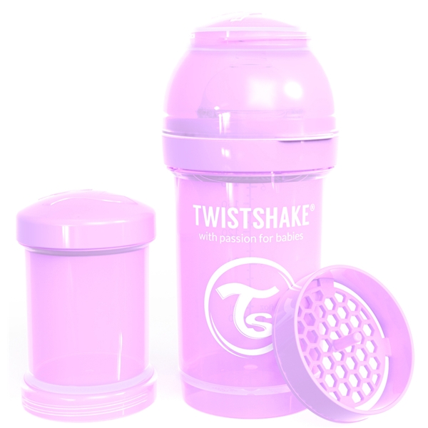 Twistshake Anti-Colic 180 ml Pastelliliila