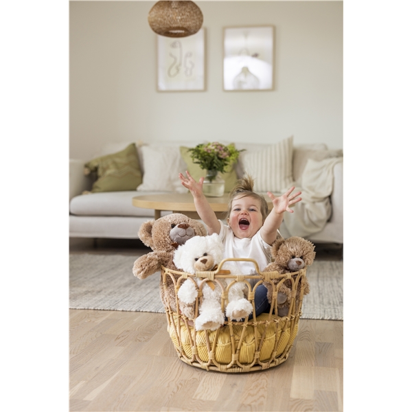 Teddykompaniet Roger Beige 25 cm (Kuva 2 tuotteesta 2)