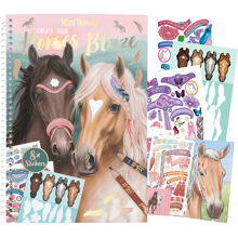 Miss Melody värityskirja & tarrat