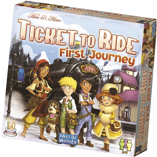 Ticket To Ride First Journey (Swe) (Kuva 1 tuotteesta 2)
