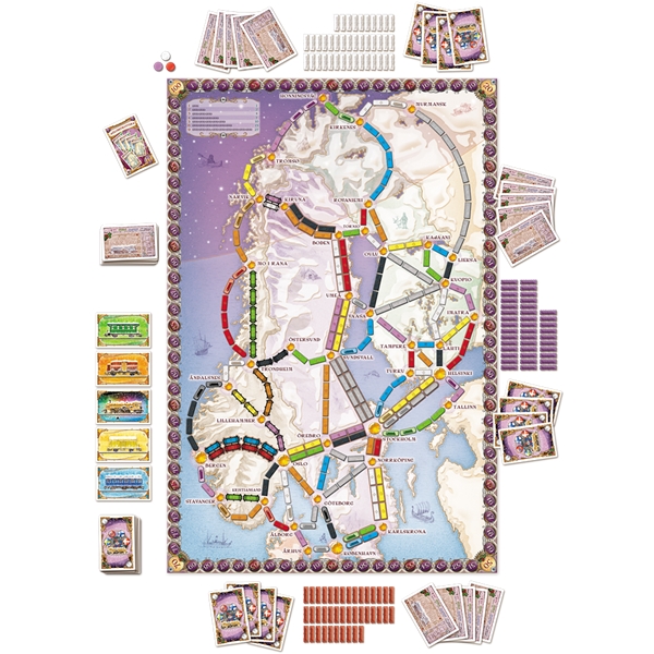 Ticket To Ride Nordic Countries (Swe) (Kuva 2 tuotteesta 2)