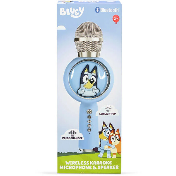 Karaoke-mikrofoni Bluey PopSing LED-valoilla (Kuva 6 tuotteesta 6)