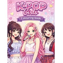 Värityskirja: K-POP-tytöt