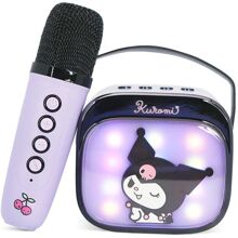 Karaoke-kaiutin Kuromi Popsing Mikrofoni LED