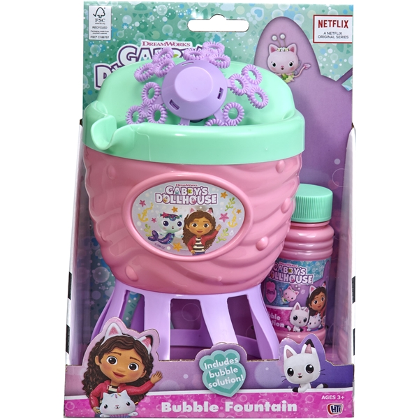 Gabby's Dollhouse Saippuakuplalähde (Kuva 2 tuotteesta 2)