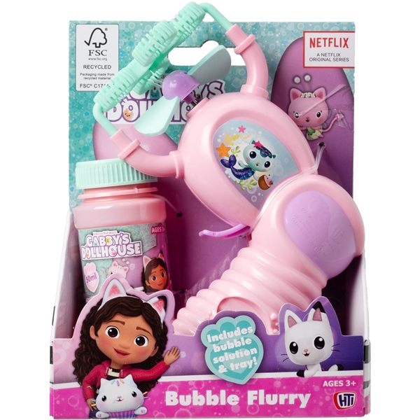 Gabby's Dollhouse Saippuakuplapistooli (Kuva 2 tuotteesta 2)