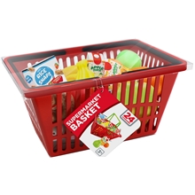 Ostoskori ja elintarvikkeet