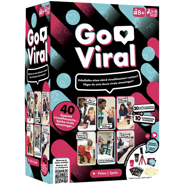 Go Viral -juhlapelejä