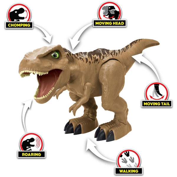 Dinos Unleashed Jättimäinen T-Rex Dinosaurus (Kuva 3 tuotteesta 3)