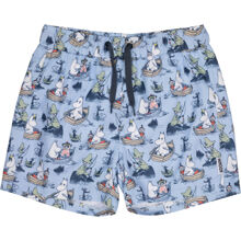 Muumit Veneilijät Uimashortsit Vaaleansininen 122-128 cl