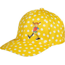 Pippi Pilkullinen Lippis Keltainen