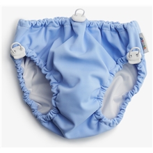 S/M - Vimse Swim Diaper Drawstring Light Blue