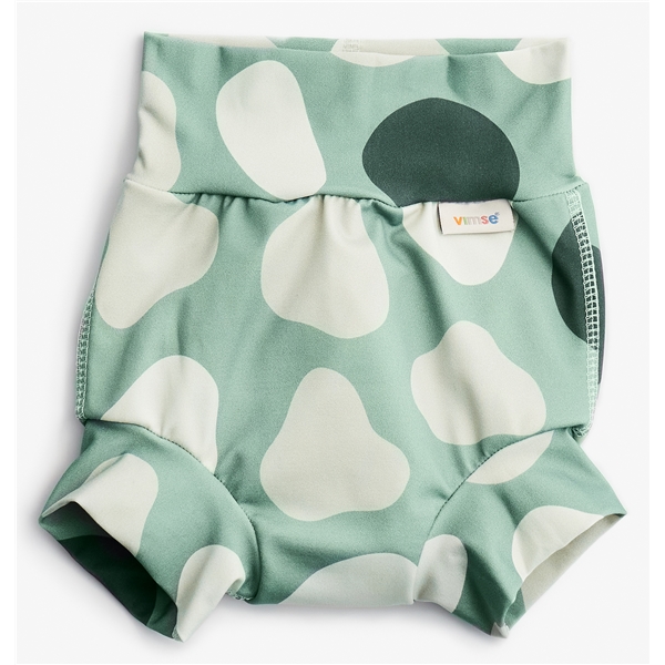 Vimse Swim Diaper High Waist Green Shapes (Kuva 1 tuotteesta 3)