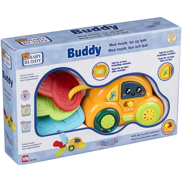 Baby Buddy Auto Avaimilla & Äänellä (Kuva 1 tuotteesta 2)
