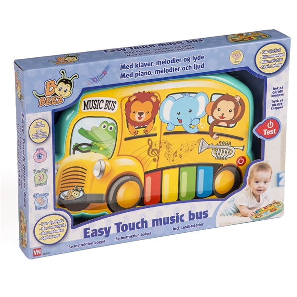 Baby Buddy Musikkibussi Valoilla (Kuva 1 tuotteesta 2)