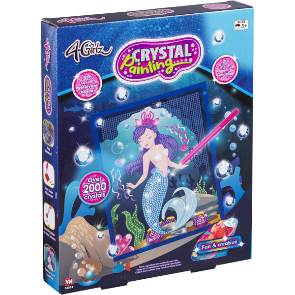 4 Girlz Crystal Painting Canvas Merenneito