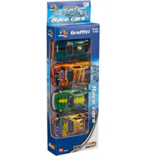 Speed Graffiti Autot 4-pack