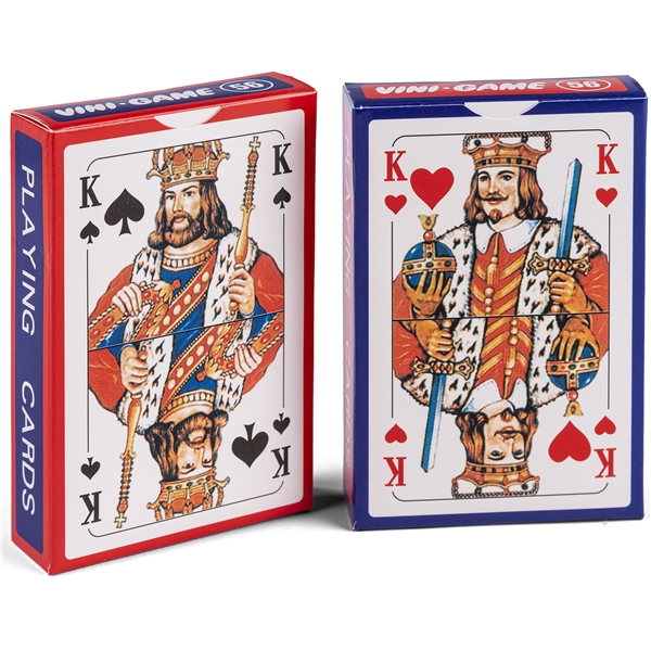 Vini Korttipeli 56 korttia (sis. 4 jokeria) (Kuva 1 tuotteesta 2)
