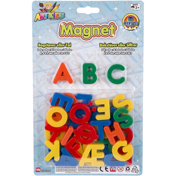 Artkids Magneettikirjaimet