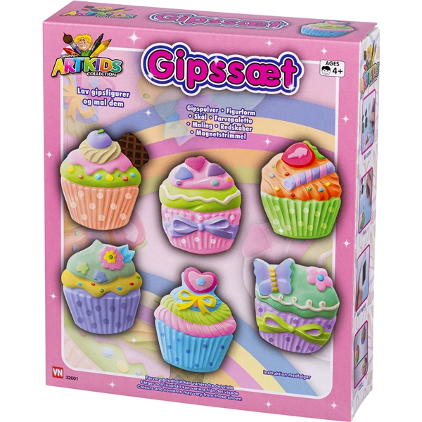 Artkids Kipsisarja Cupcake