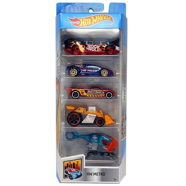 Hot Wheels Basic 5 pack (Kuva 1 tuotteesta 3)