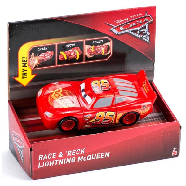 Cars 3 Race & Reck Lightning Mcqueen (Kuva 4 tuotteesta 4)