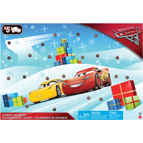 Cars 3 Joulukalenteri (Kuva 1 tuotteesta 3)