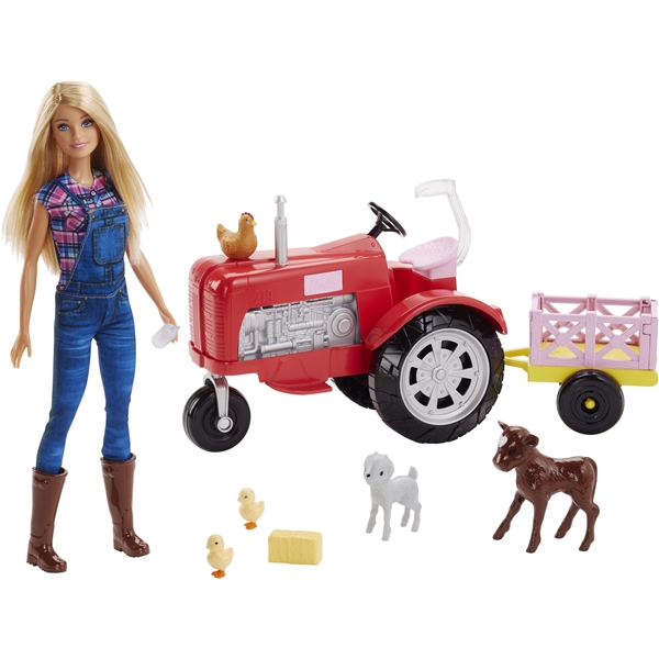 Barbie Maatila Traktorisetti (Kuva 2 tuotteesta 5)