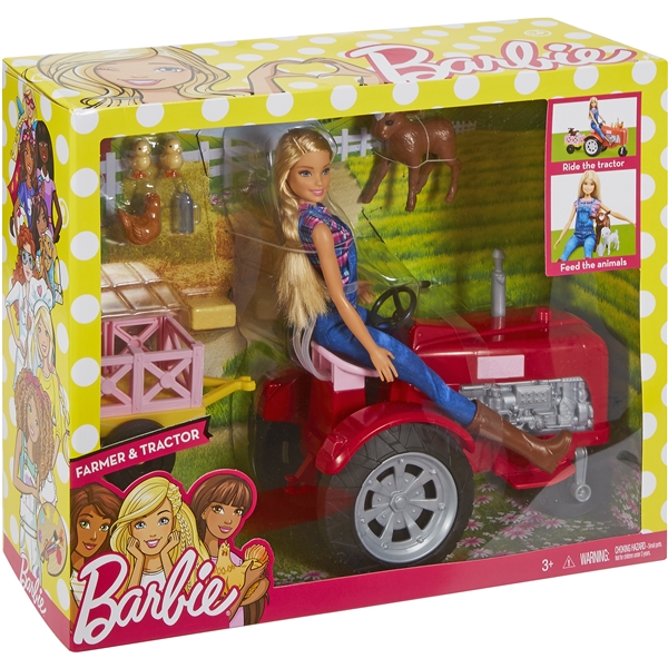 Barbie Maatila Traktorisetti (Kuva 5 tuotteesta 5)